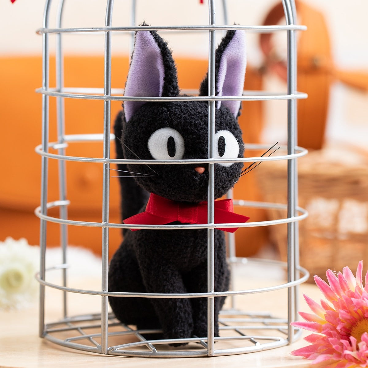 마녀의배달부키키 지지 인형 바구니 M