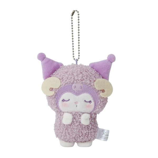 2025년 11월 예약 산리오 캐릭터즈 오야스미 히츠지 봉제 마스코트 홀더