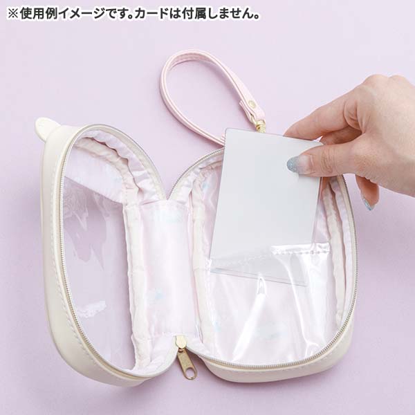 코리락쿠마 인형 캐리 파우치 (하늘의 빙글빙글 솜사탕 테마)
