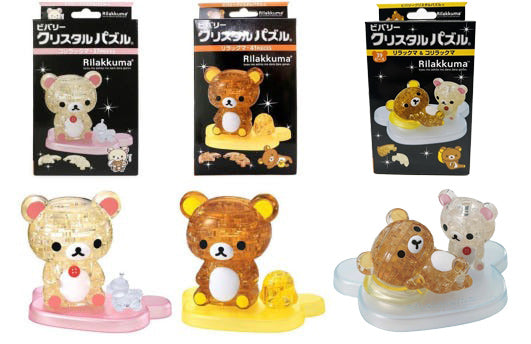 리락쿠마 3D입체 크리스탈 퍼즐 직소퍼즐 인테리어 소품 장식