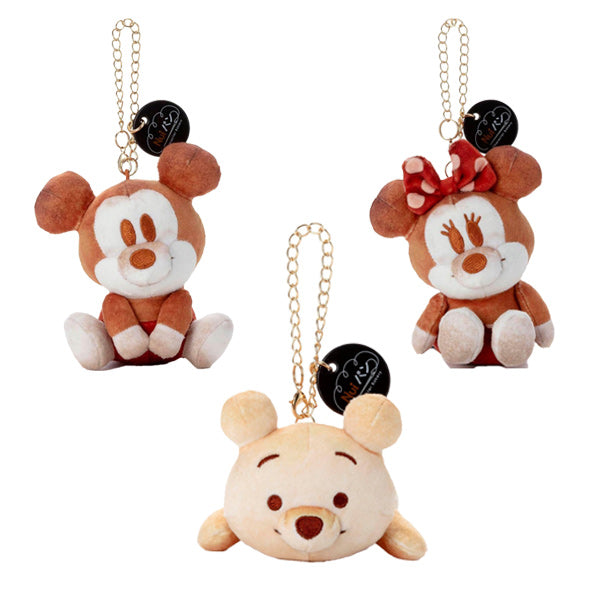디즈니 캐릭터 Nui빵 체인스트랩 마스코트 키홀더