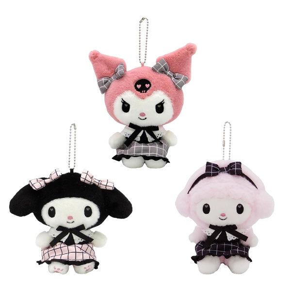 나카지마 산리오 블랙 그래프 봉제인형 키링