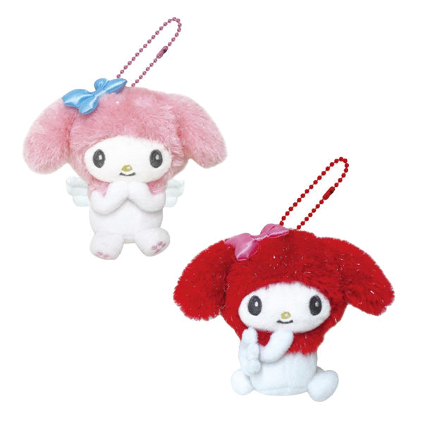 산리오 엔젤시리즈 마이멜로디 키링 레드/핑크