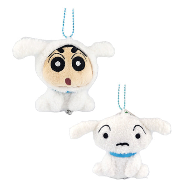 짱구는 못말려 시로 미니 인형 키링 키홀더 크레용 신짱 짱구