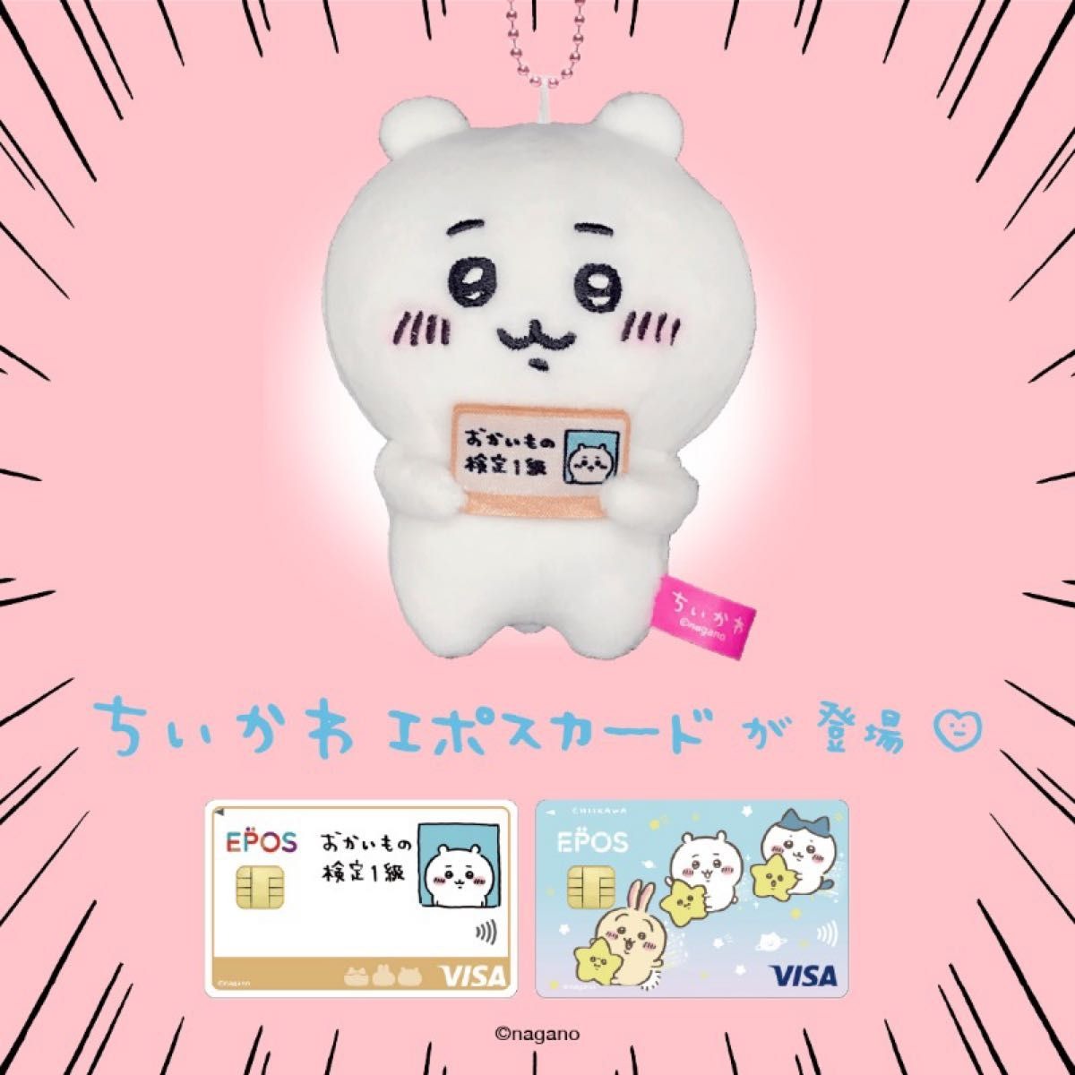 치이카와 쇼핑 검정 1급 자격증 봉제인형