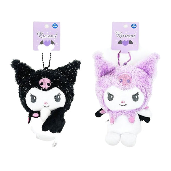 산리오 엔젤시리즈 쿠로미 키링 블랙/퍼플
