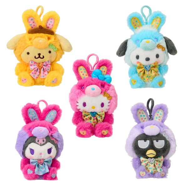 산리오 캐릭터즈 스프링 래빗 시리즈 마스코트 키홀더 키체인 키링