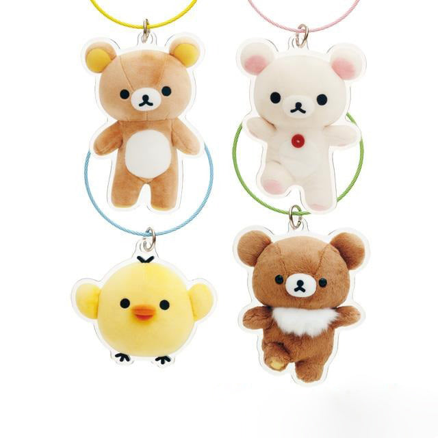 리락쿠마 에란데코 아크릴 키홀더