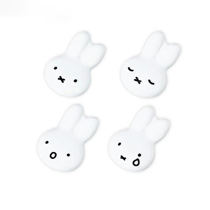 미피 얼굴모양 수저 받침 숟가락 젓가락 커트러지 받침대 미피