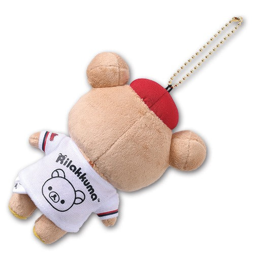 리락쿠마 X 히로시마 토요 카프 야구 마스코트 키링