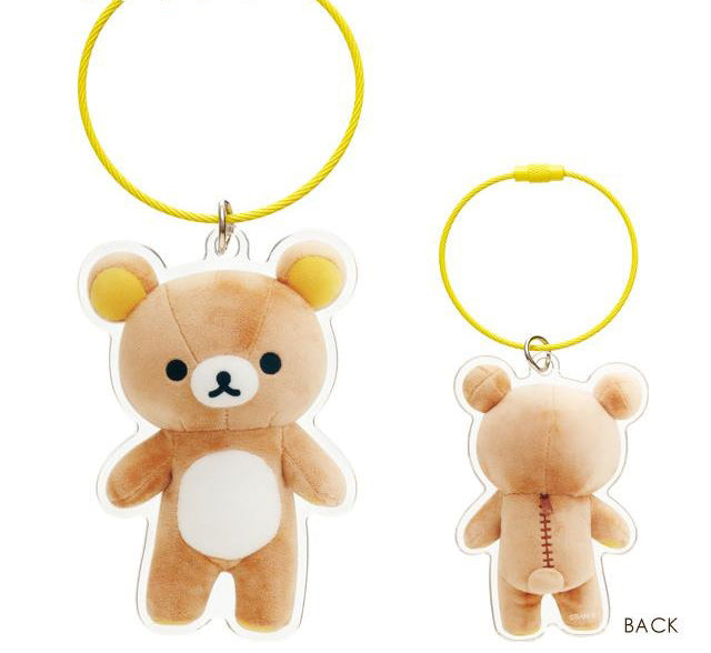 리락쿠마 에란데코 아크릴 키홀더