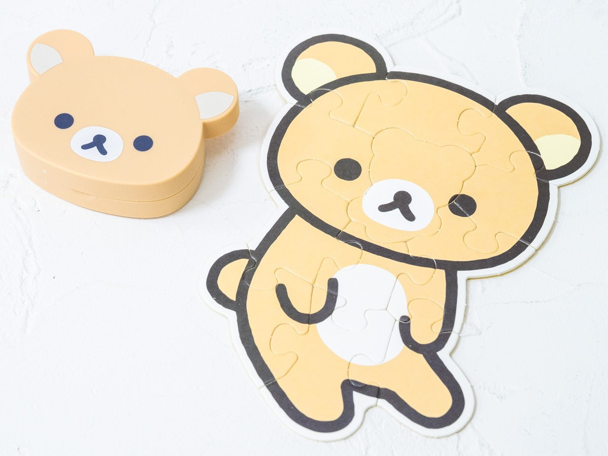 리락쿠마 X 맥도날드 해피밀 귀여운 퍼즐 &케이스 세트  (B급) 상품은 새것이나 케이스가 더러움