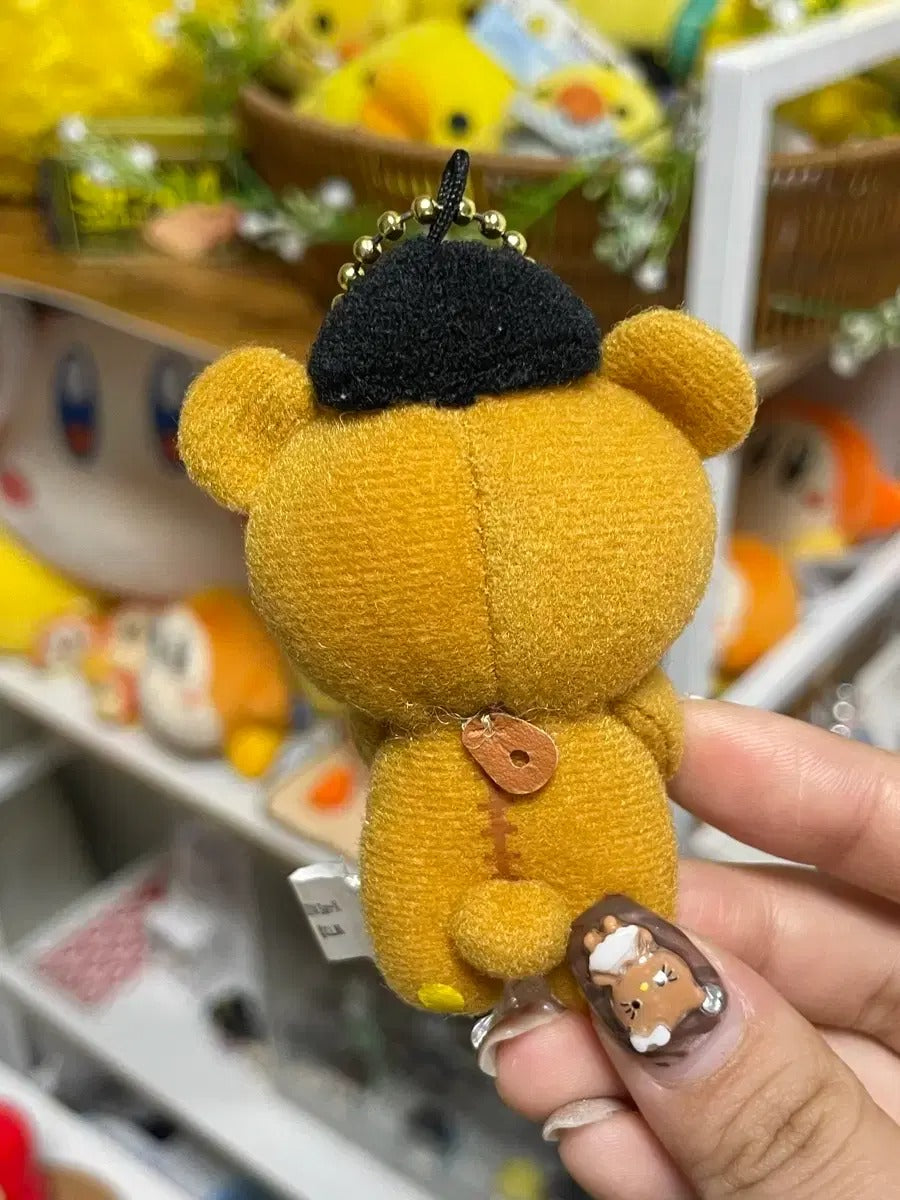 리락쿠마 X 치바롯데 마린즈 야구 미니 마스코트 키링