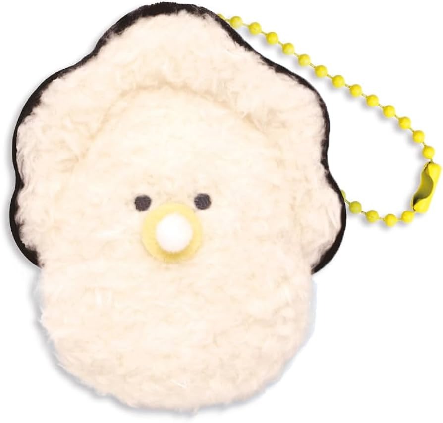 귀여운 둥근 눈동자의 생굴튀김 푸치 마스코트 키홀더 굴튀김 인형 키링