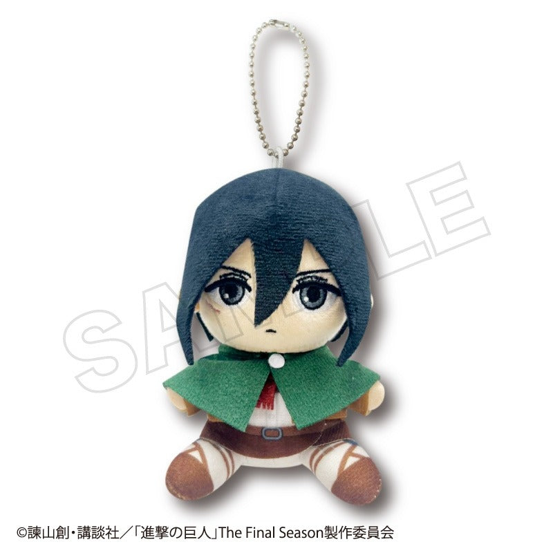 2025년 12월출고 진격의거인 오자리 인형 마스코트 키홀더