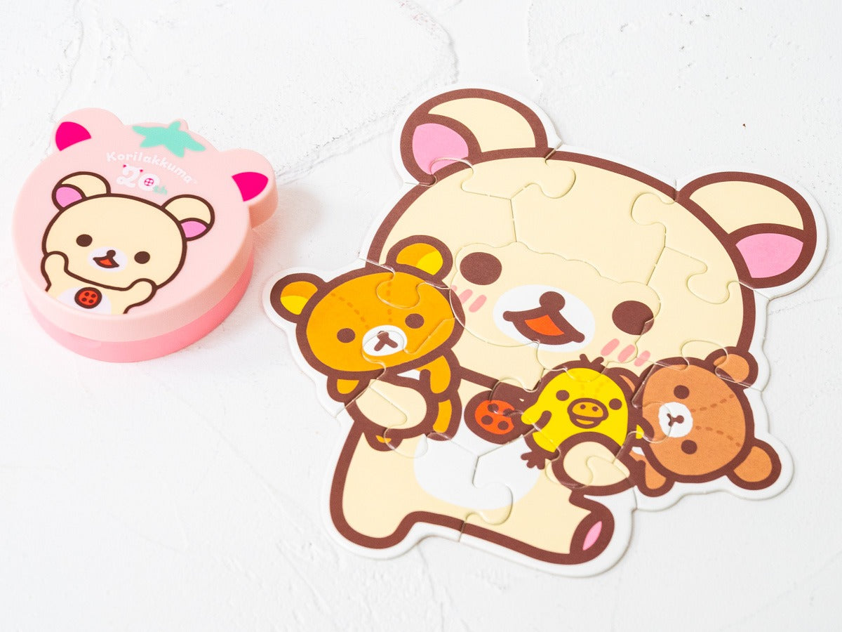 리락쿠마 X 맥도날드 해피밀 귀여운 퍼즐 &케이스 세트  (B급) 상품은 새것이나 케이스가 더러움