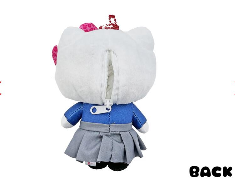 헬로키티 갸루 마스코트 파우치 키링 산리오