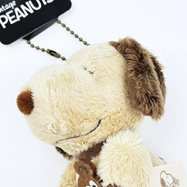 스누피 베어 마스코트 브라운 키홀더 키링
