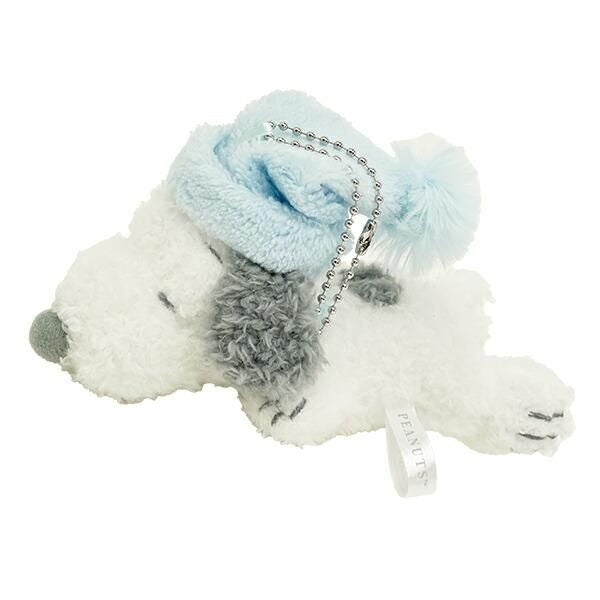 스누피 릴랙스나이트 마스코트 키링 키홀더