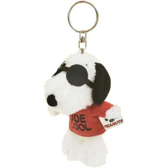 스누피 쁘띠 후와 마스코트 봉제 인형 조 쿨 키홀더 키링
