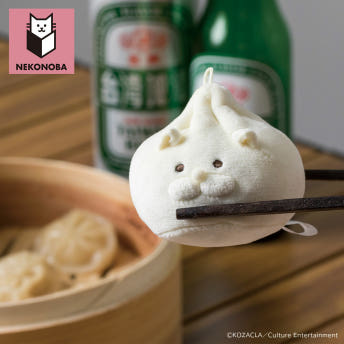 네코노바 말랑말랑 작은 고양이 만두 인형 키홀더 열쇠고리 키링