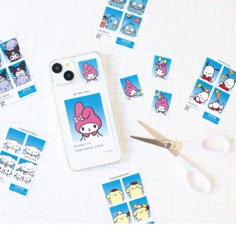 산리오 시크릿 증명사진풍 스멀로이드 포토 증명사진 포토카드