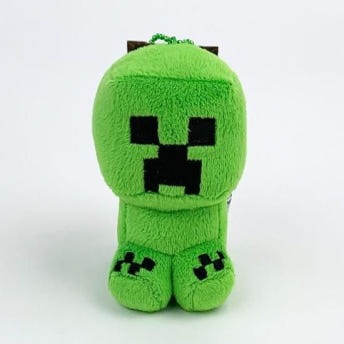 마인크래프트 크리퍼 마스코트 인형 키체인 키홀더 키링