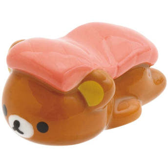 산엑스 리락쿠마 언제든 초밥 잡화 시리즈 초밥 젓가락 받침 코리락쿠마