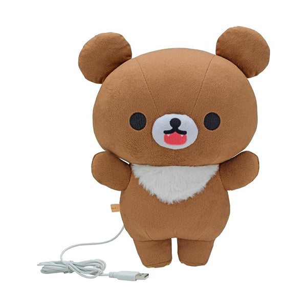 안으면 따뜻한 봉제인형 차이로이코구마 아오이코오오카미 2종 USB A타입