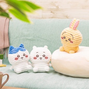 나가노 마켓 코듀로이 느낌 마스코트 봉제 인형 치이카와