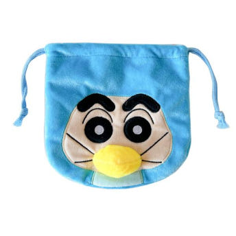 짱구는못말려 캐릭터 조리개 파우치