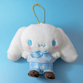 산리오 레트로 교복 마스코트 클래식 봉제인형 볼체인 마스코트 인형 키홀더
