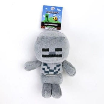마인크래프트 스켈레톤 마스코트 인형 키체인 키홀더 키링