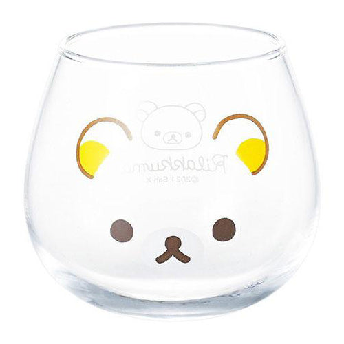 리락쿠마 흔들흔들 유리컵 텀블러 리락쿠마유리컵