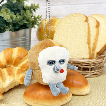 빵도둑 마스코트 인형 키홀더 키링 열쇠고리