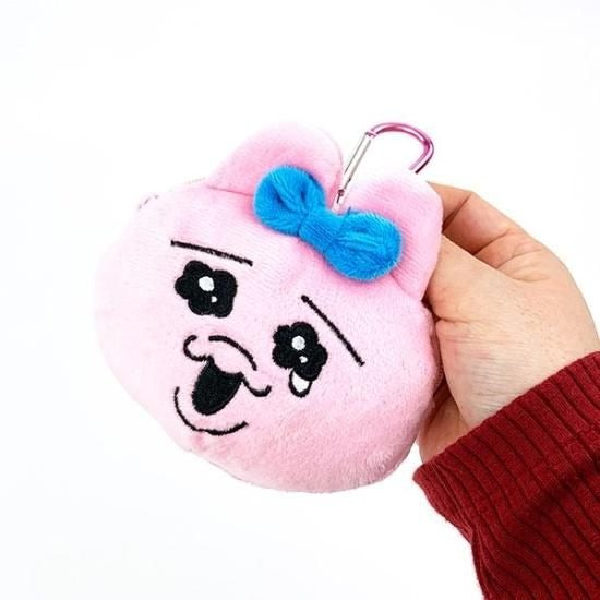 오빤쮸우사기 카라비나 봉제인형 파우치 마스코트 키링 키홀더