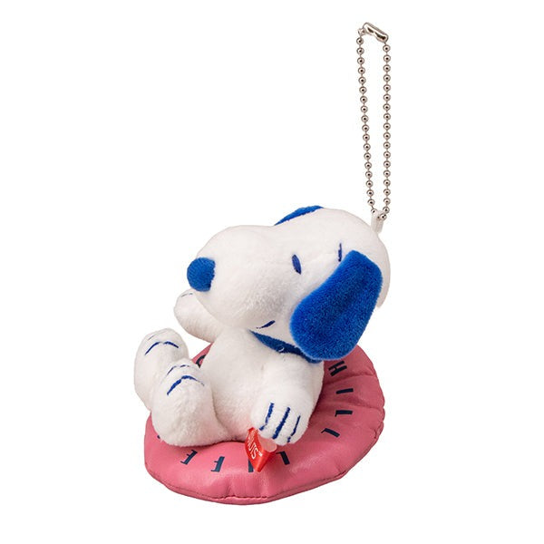나카지마 코퍼레이션 피넛츠 칠 라이프 스누피 마스코트 인형 키홀더 키링