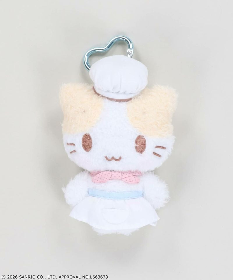 [예약 마감] 2026년 3월출고 마시멜로처럼 푹신한 마슈마로 냥코 카라비너 키홀더