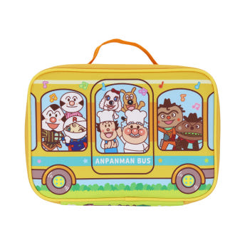 호빵맨 마이 퍼스트 스텝 펜 케이스 어린이 정리용 문구 일본 캐릭터 볼펜 정리 수납 파우치