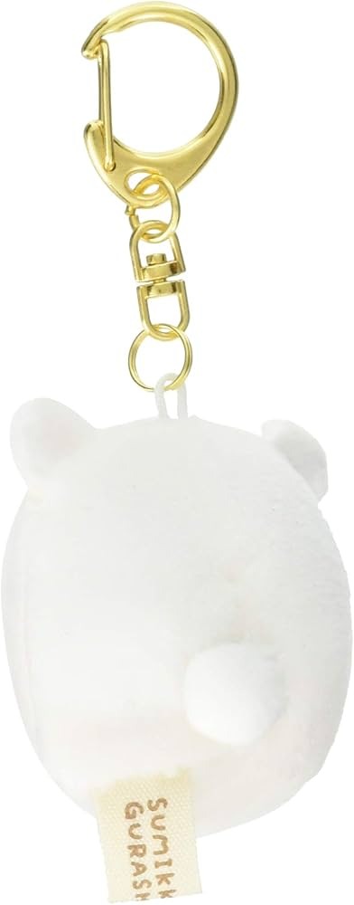 스밋코구라시 슈퍼 모찌모찌 브라시게 인형 키링 키홀더 백곰