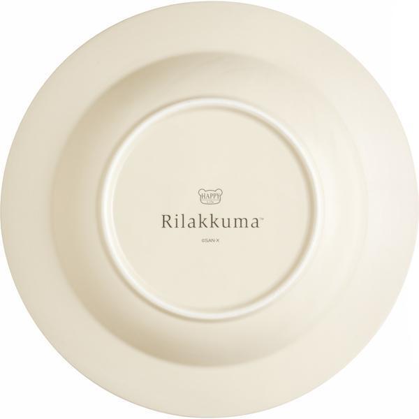 리락쿠마 레터링 키친 부엌 시리즈 파스타 카레 뉴본 접시 캐릭터 식기 전자레인지 가능