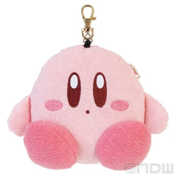 별의 커비 마스코트 인형 푸피 키링 키홀더 늘어나는 교통카드 릴패스 카드 케이스