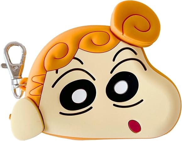 짱구 실리콘 페이스 파우치