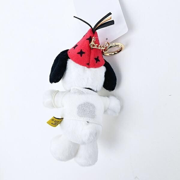 피너츠 스누피 75주년 기념 파티햇 스누피 인형 마스코트 키홀더 키링