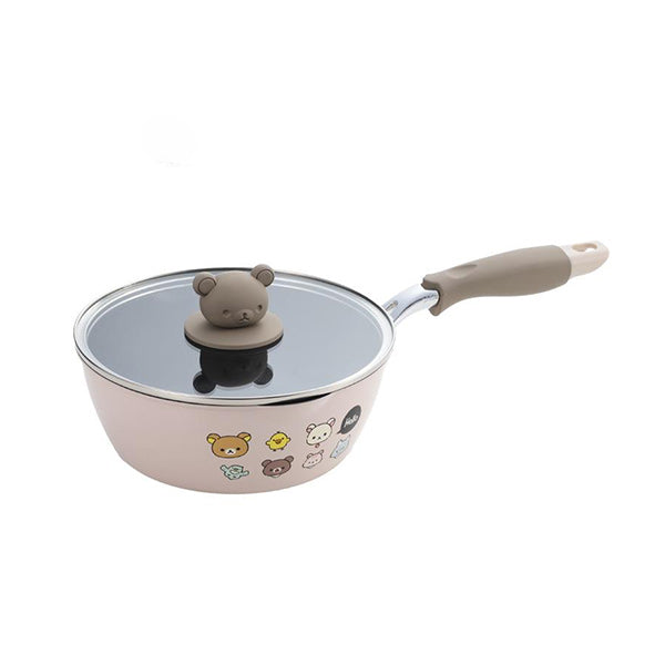 산엑스 리락쿠마 i enjoy spending time IH대응 한손 냄비 포트