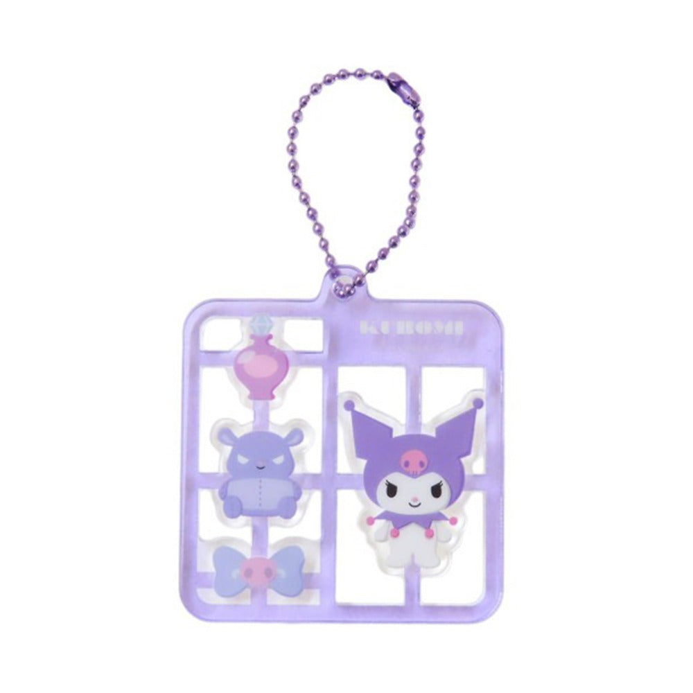 산리오 캐릭터즈 플라스틱 모델 풍 키홀더