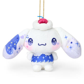 산리오 DOLLYMIX 콜라보 시나모롤 마스코트 인형 키홀더 키링