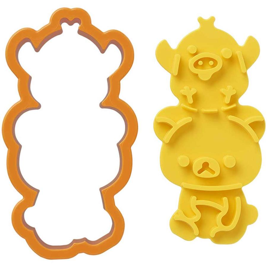 리락쿠마 식빵 스틱 커터 세트