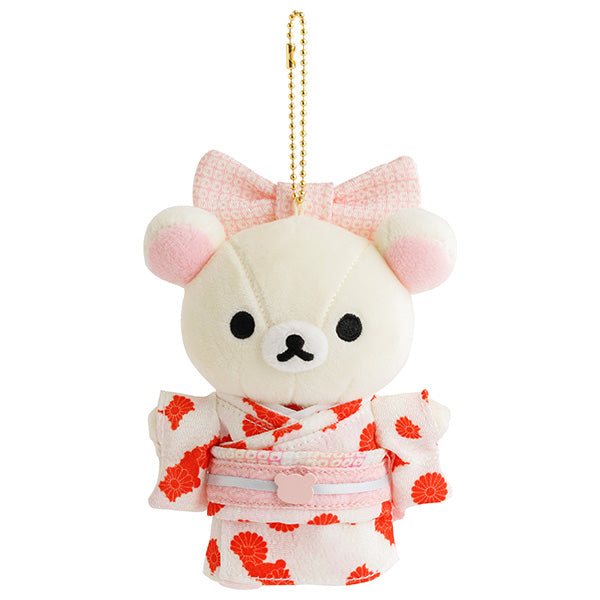 산엑스 공홈전용 기모노 디자인 봉제인형 키링 6종