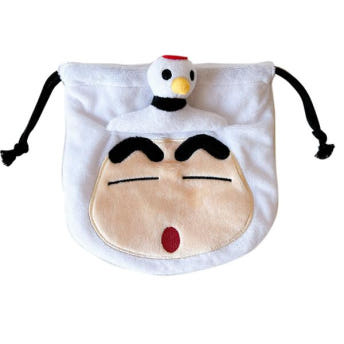 짱구는못말려 캐릭터 조리개 파우치